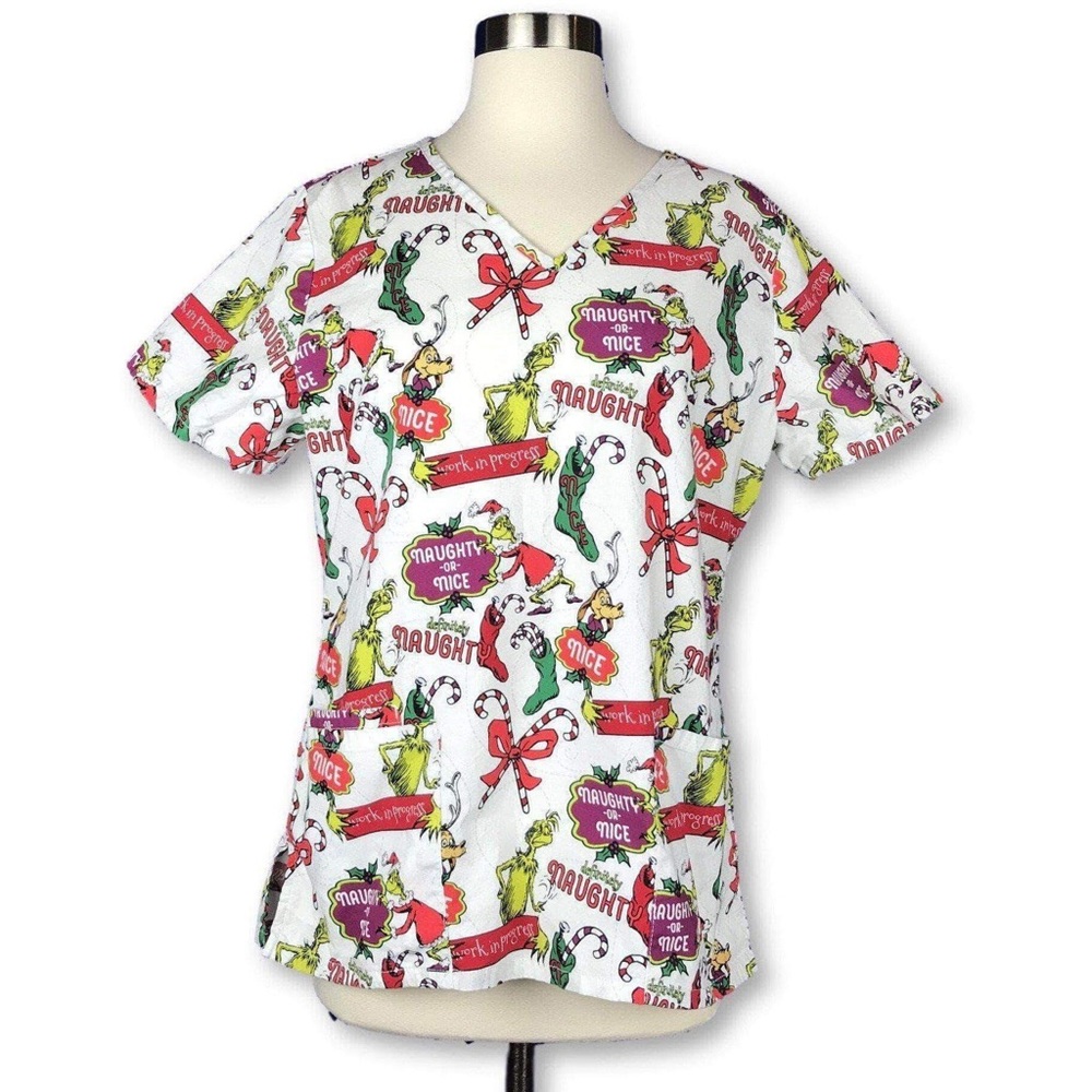 Women’s Dr. Seuss- Small Scrub Top